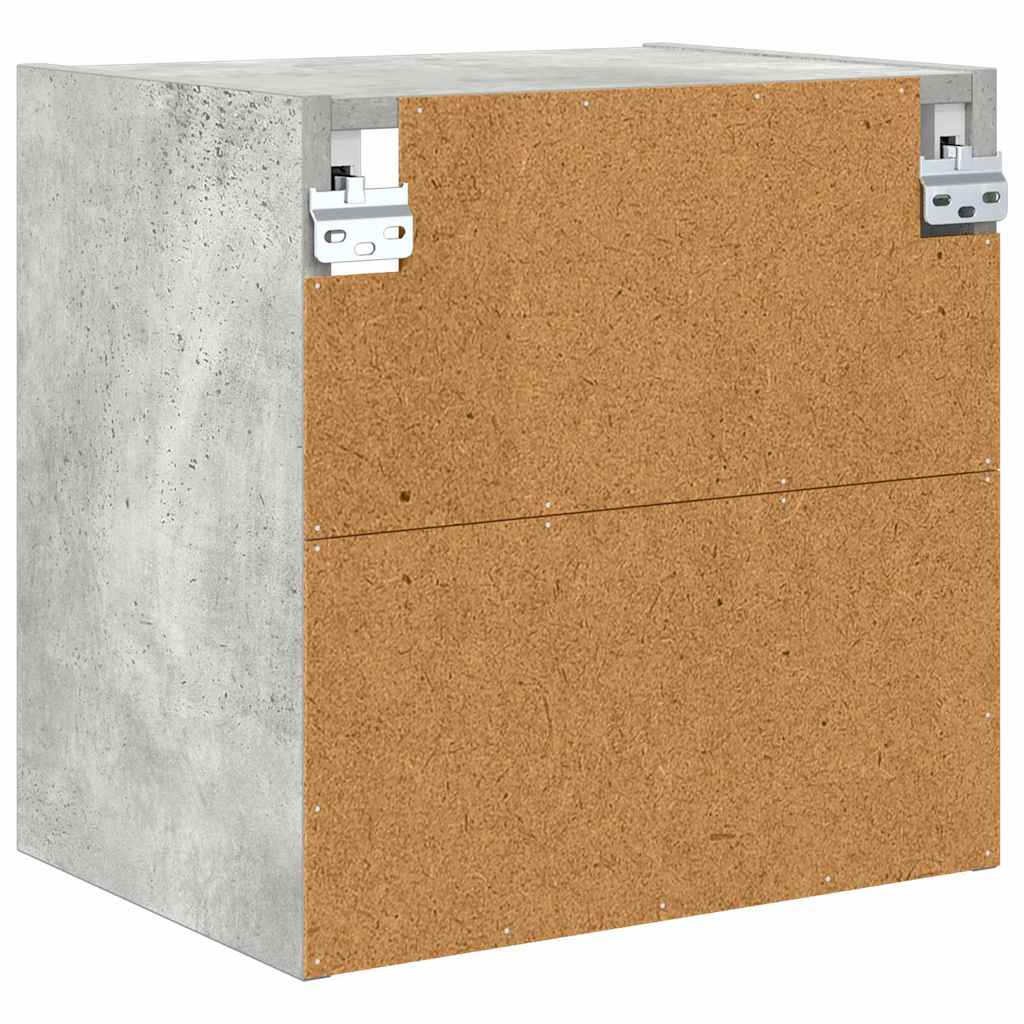 Armadio pensile Grigio cemento 40 x 29,5 x 40 cm