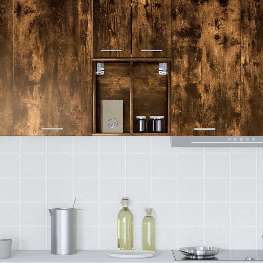 Armadio pensile Rovere fumé 40 x 29,5 x 40 cm Legno multistrato | homemem39