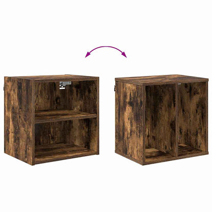 Armadio pensile Rovere fumé 40 x 29,5 x 40 cm Legno multistrato | homemem39
