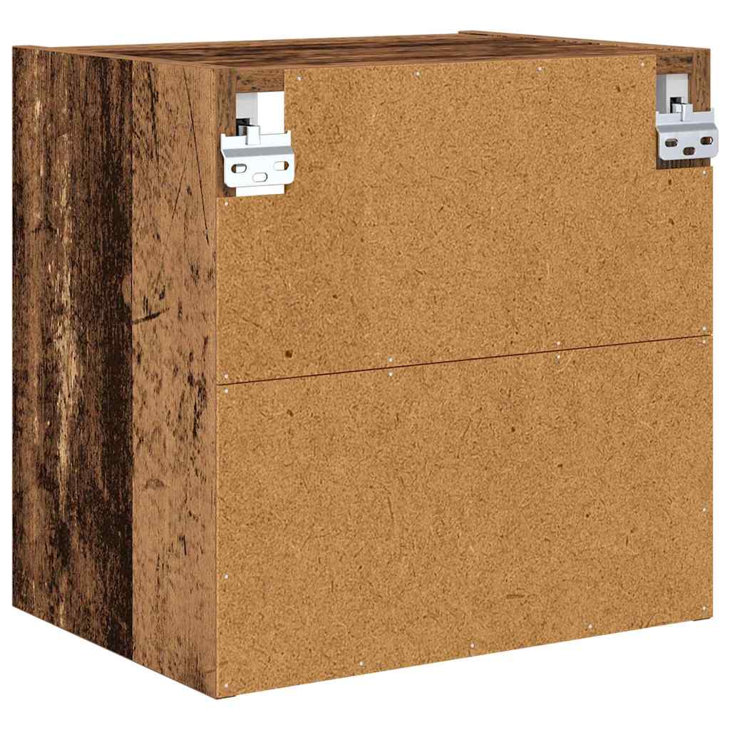 Armadio pensile Legno vecchio 40 x 29,5 x 40 cm