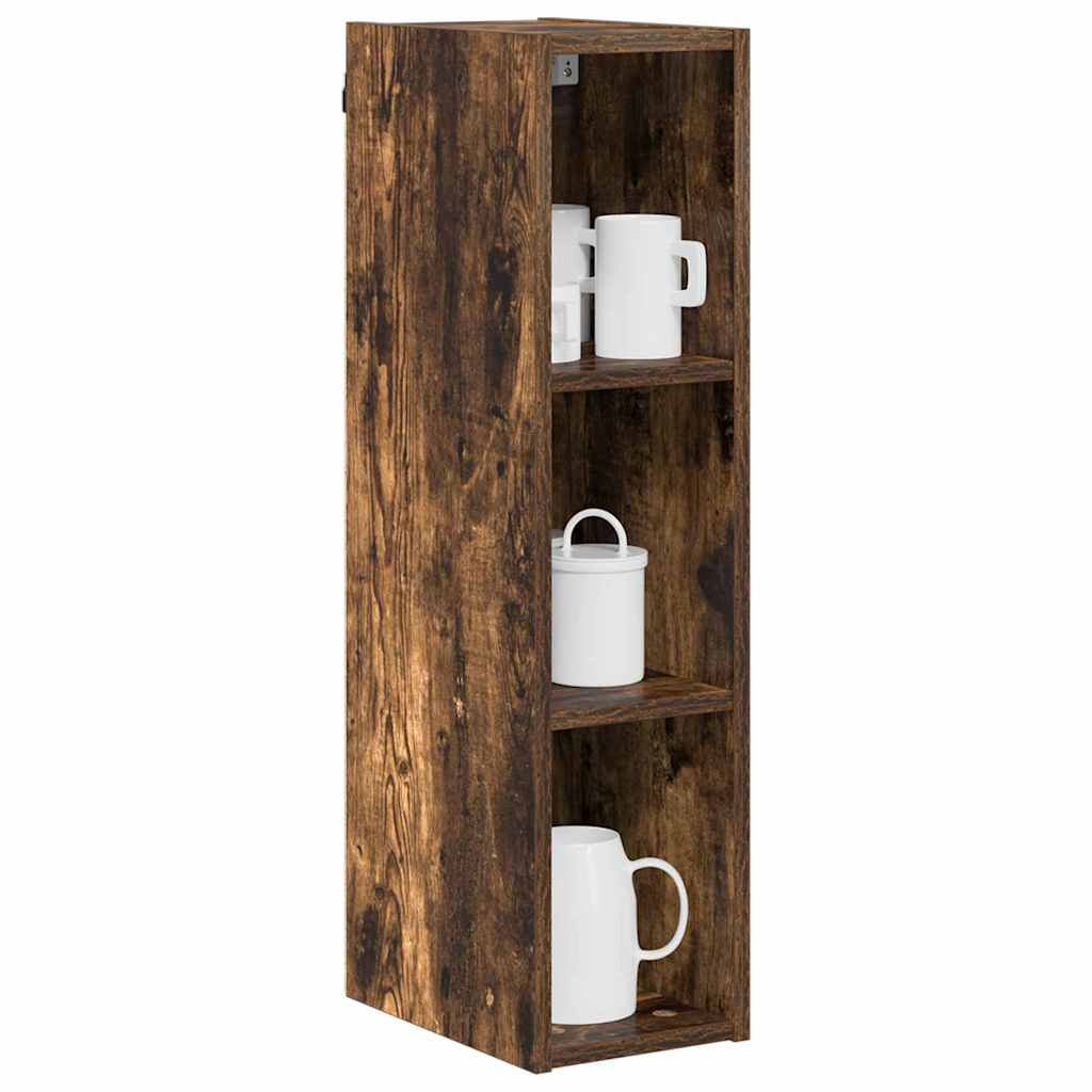 Armadio pensile Rovere fumé 20 x 29,5 x 80 cm Legno multistrato | homemem39