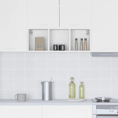 Armadio pensile Riga Bianco 30 x 29,5 x 80 cm Legno multistrato | homemem39
