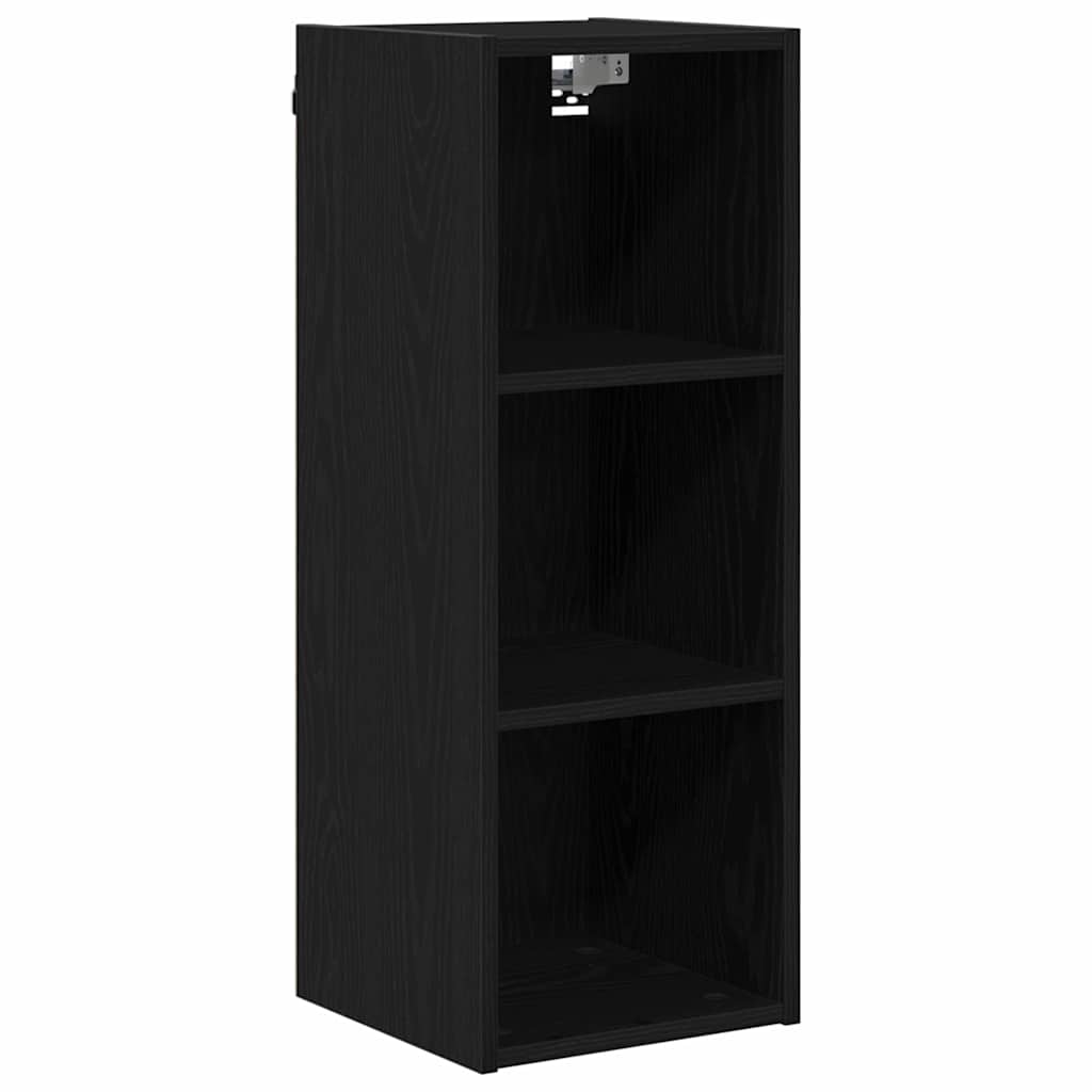 Armadio pensile Rovere Nero 30 x 29,5 x 80 cm Legno multistrato | homemem39