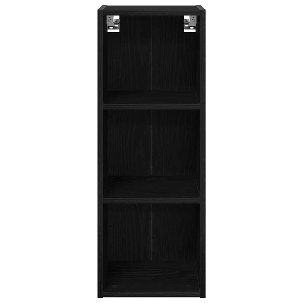 Armadio pensile Rovere Nero 30 x 29,5 x 80 cm Legno multistrato