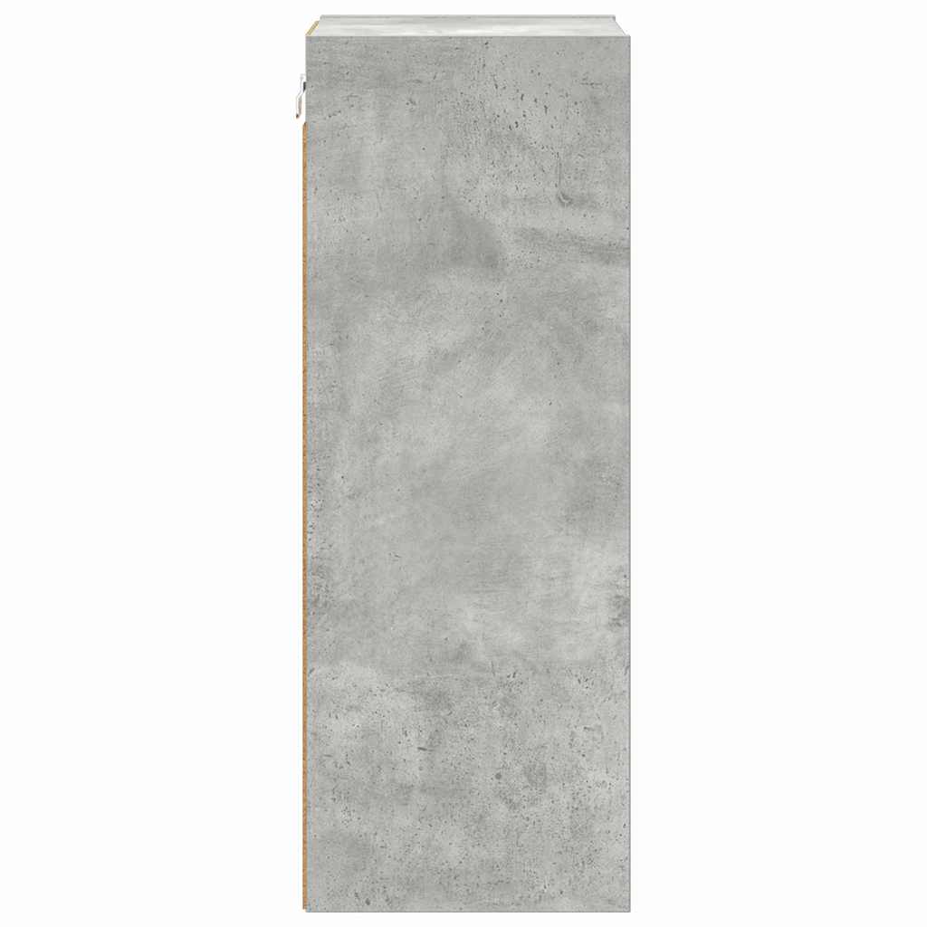 Armadio pensile Grigio cemento 30 x 29,5 x 80 cm | homemem39