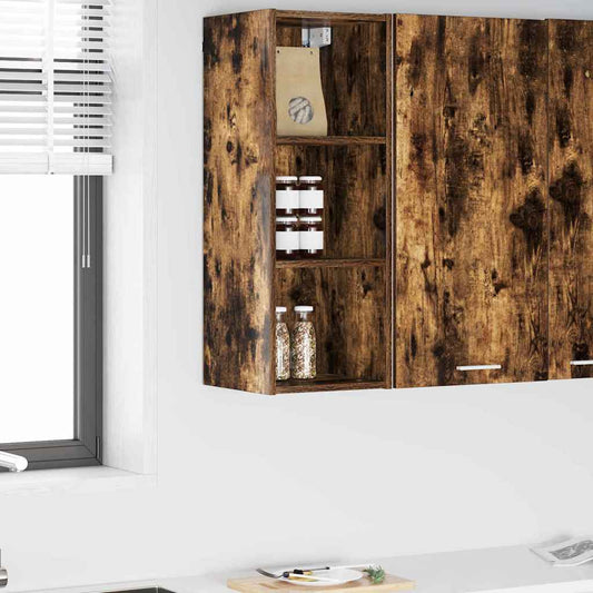 Armadio pensile Rovere fumé 30 x 29,5 x 80 cm Legno multistrato