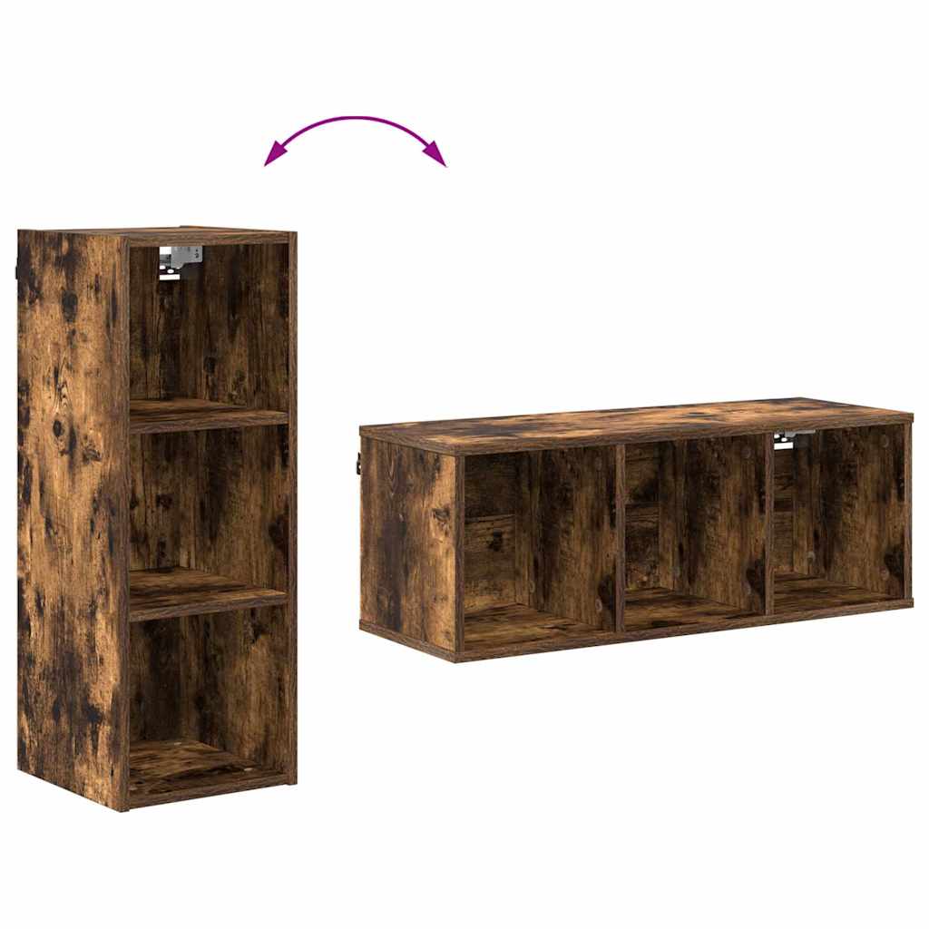 Armadio pensile Rovere fumé 30 x 29,5 x 80 cm Legno multistrato
