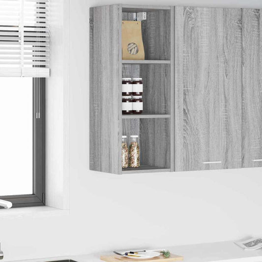Armadio pensile Grigio Sonoma 30 x 29,5 x 80 cm | homemem39