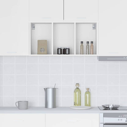 Armadio pensile Bianco 40 x 29,5 x 80 cm Legno multistrato | homemem39