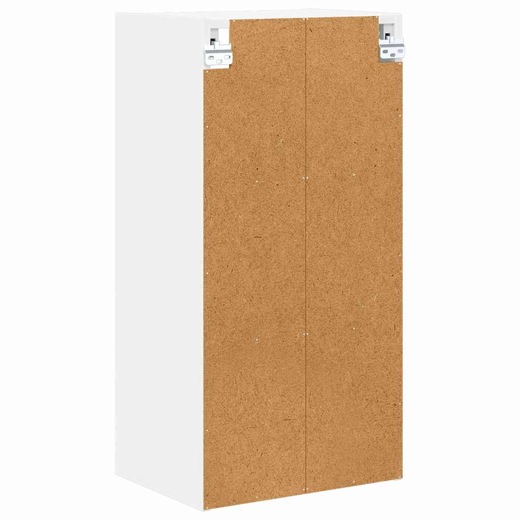 Armadio pensile Bianco 40 x 29,5 x 80 cm Legno multistrato | homemem39