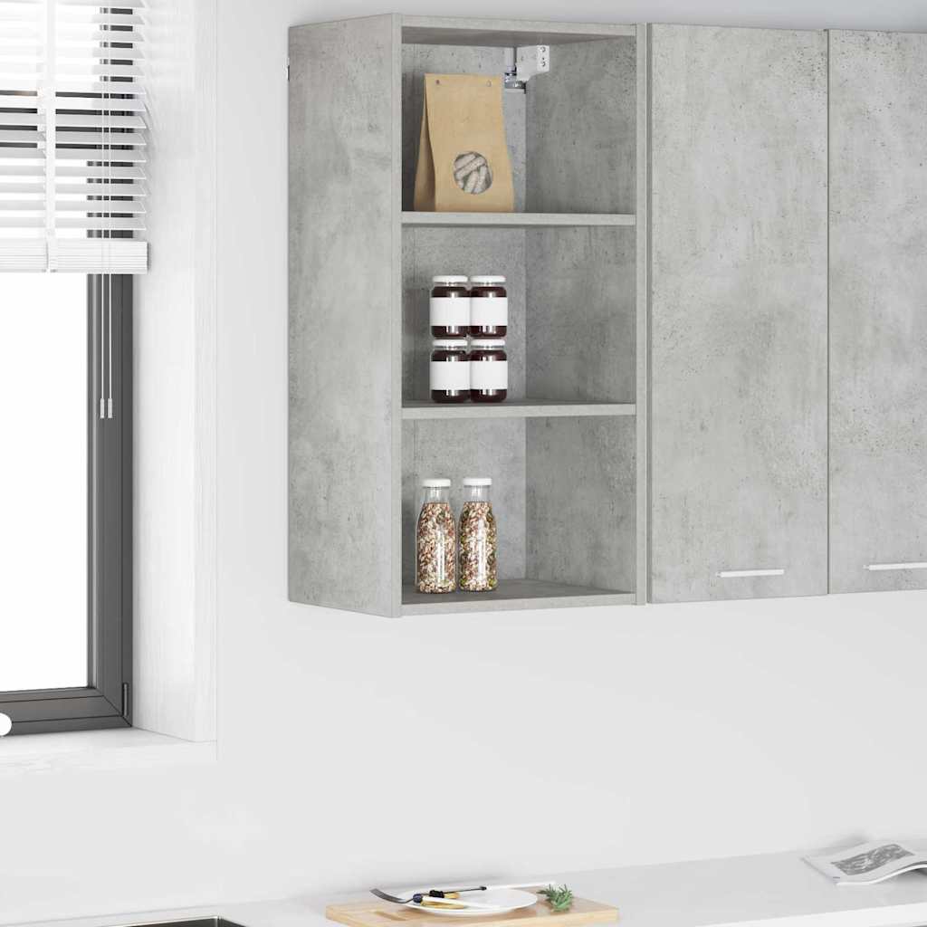 Armadio pensile Grigio cemento 40 x 29,5 x 80 cm | homemem39