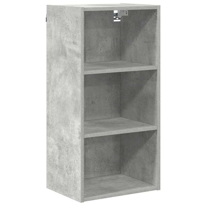 Armadio pensile Grigio cemento 40 x 29,5 x 80 cm | homemem39
