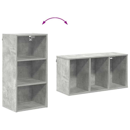 Armadio pensile Grigio cemento 40 x 29,5 x 80 cm | homemem39