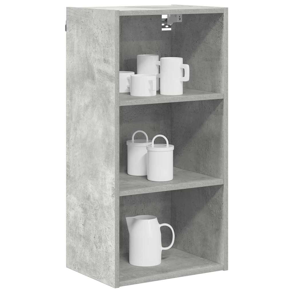 Armadio pensile Grigio cemento 40 x 29,5 x 80 cm | homemem39