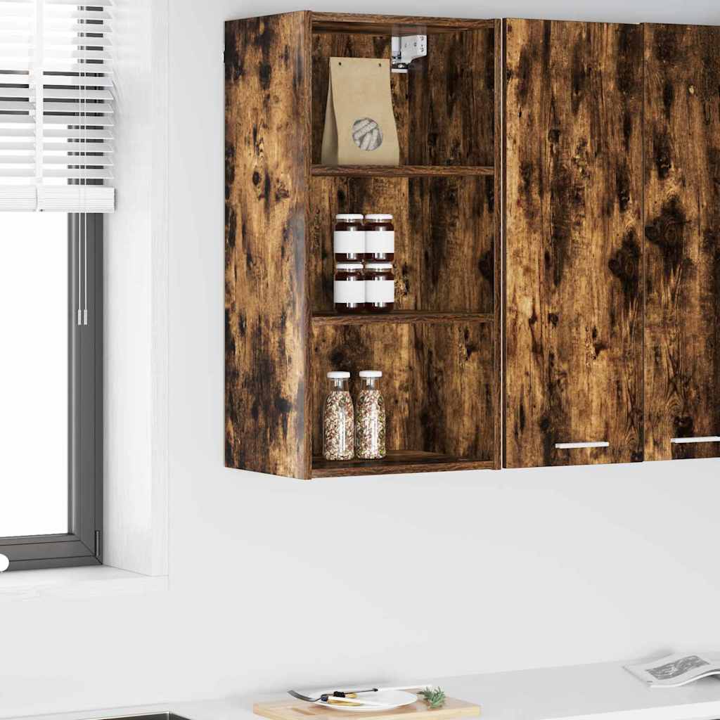 Armadio pensile Rovere fumé 40 x 29,5 x 80 cm Legno multistrato | homemem39
