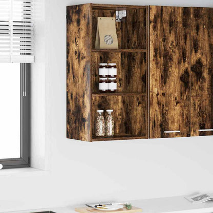 Armadio pensile Rovere fumé 40 x 29,5 x 80 cm Legno multistrato | homemem39