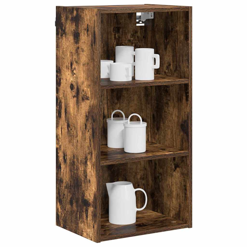 Armadio pensile Rovere fumé 40 x 29,5 x 80 cm Legno multistrato | homemem39