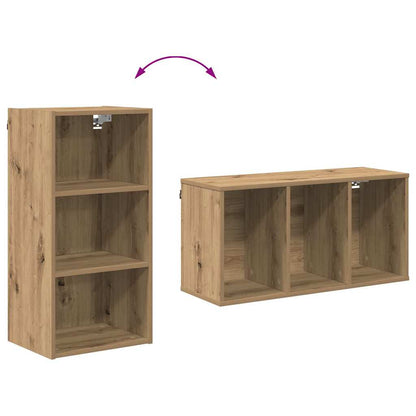 Armadio pensile Rovere artigianale 40 x 29,5 x 80 cm | homemem39