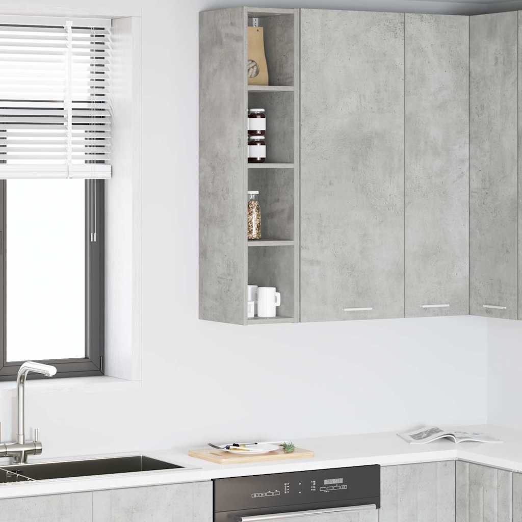 Armadio pensile Grigio cemento 20 x 29,5 x 100 cm | homemem39