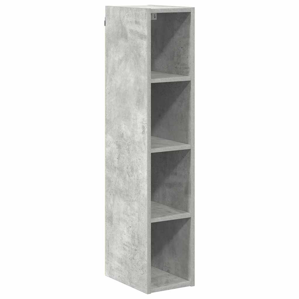 Armadio pensile Grigio cemento 20 x 29,5 x 100 cm | homemem39