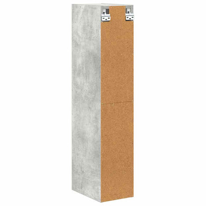 Armadio pensile Grigio cemento 20 x 29,5 x 100 cm | homemem39