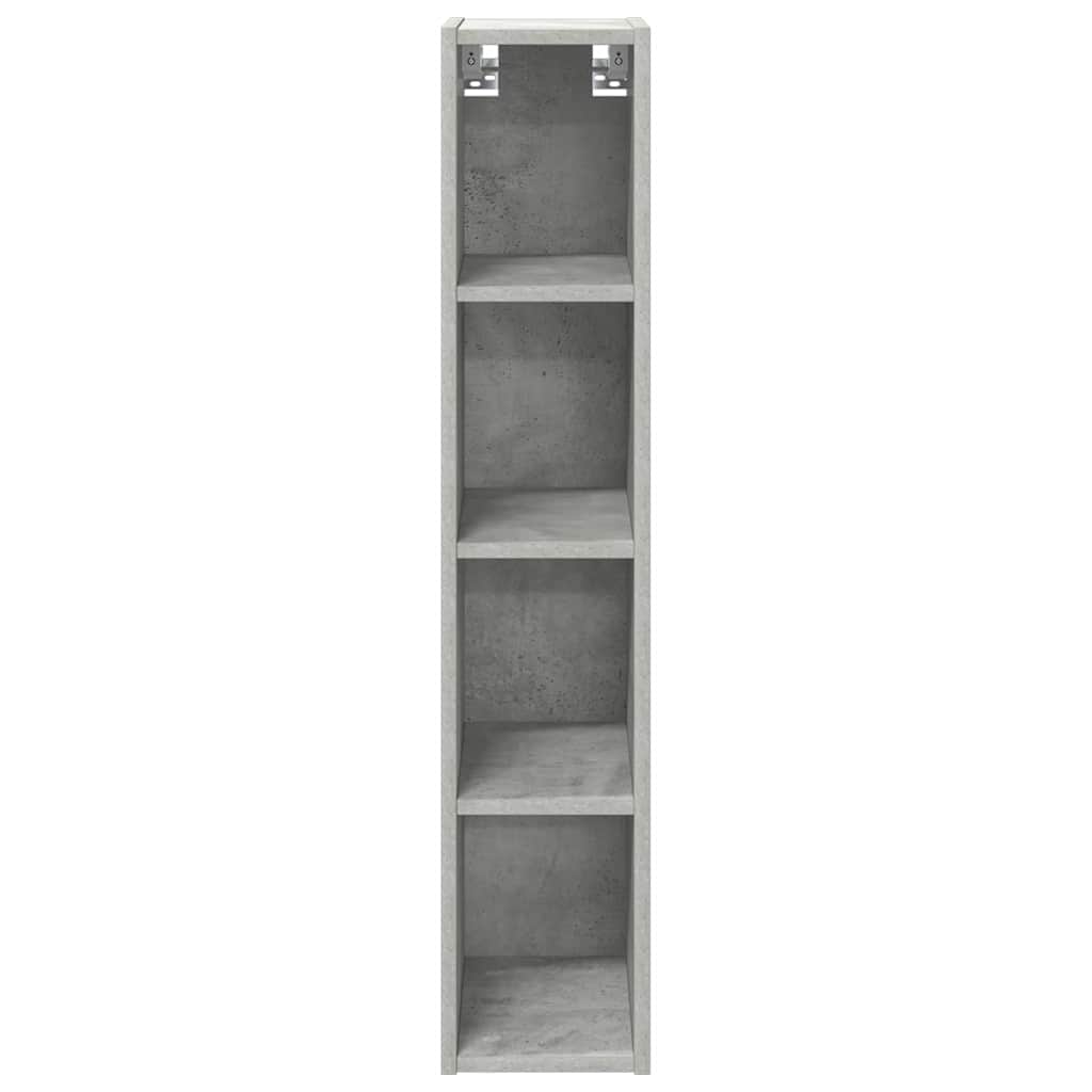 Armadio pensile Grigio cemento 20 x 29,5 x 100 cm | homemem39