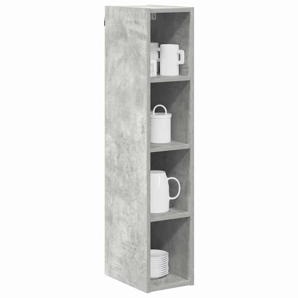 Armadio pensile Grigio cemento 20 x 29,5 x 100 cm | homemem39
