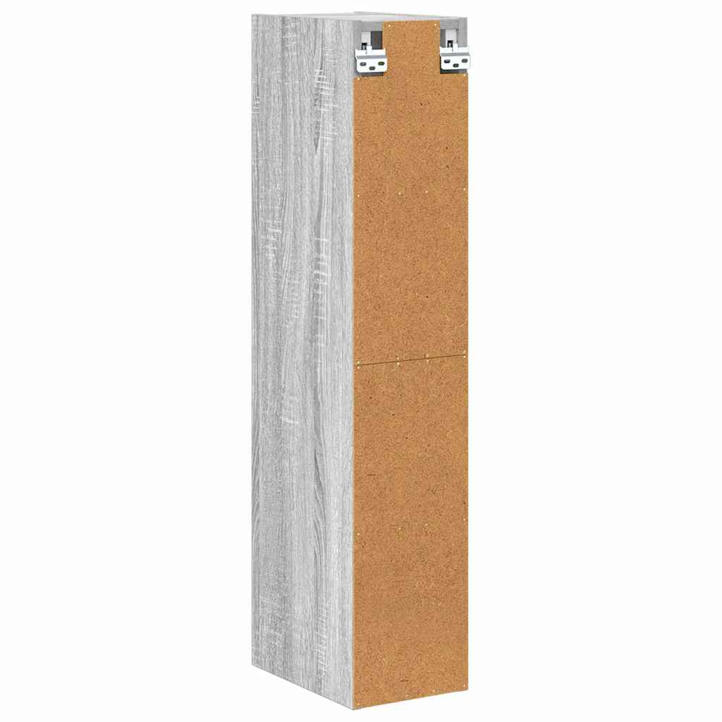 Armadio pensile Grigio Sonoma 20 x 29,5 x 100 cm