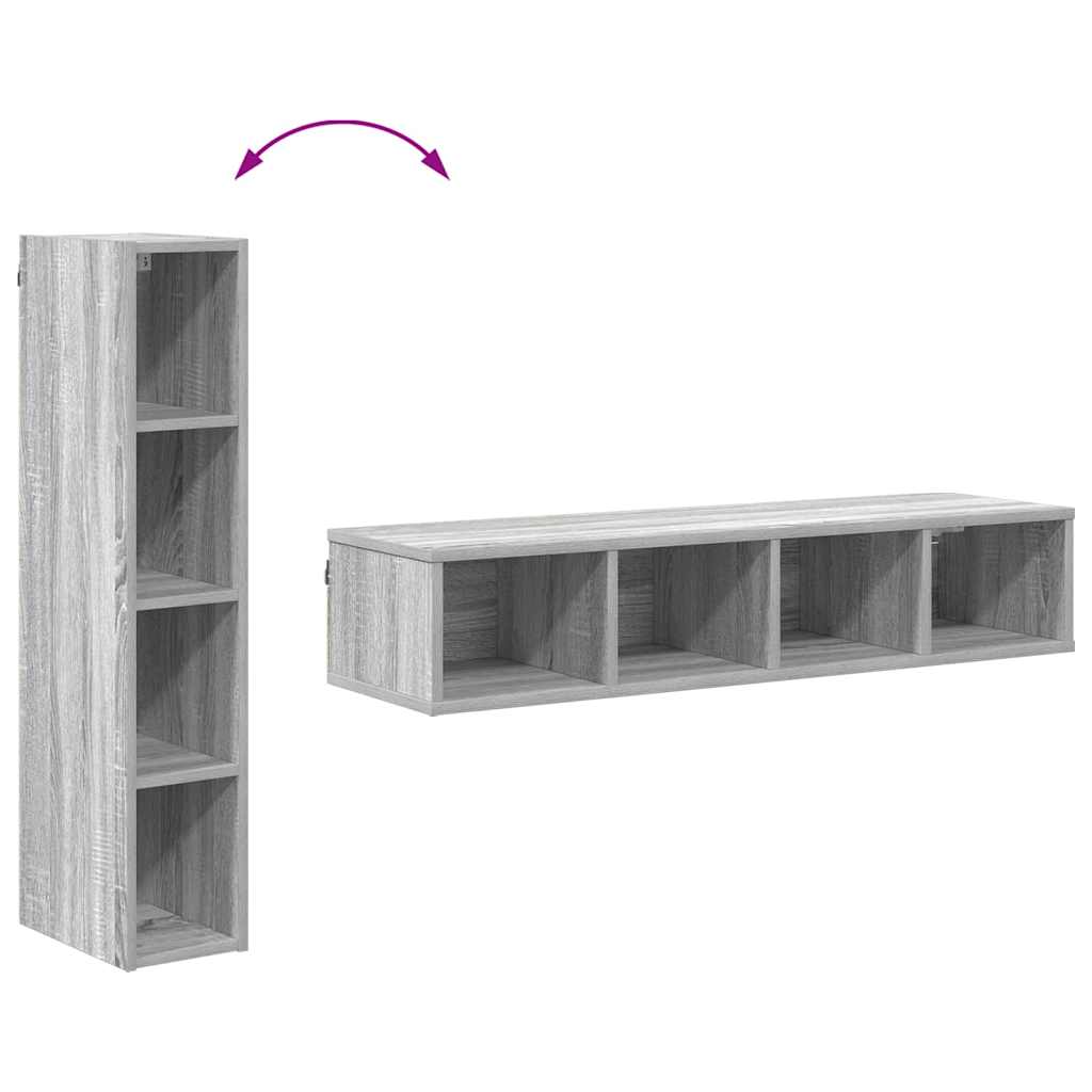Armadio pensile Grigio Sonoma 20 x 29,5 x 100 cm | homemem39