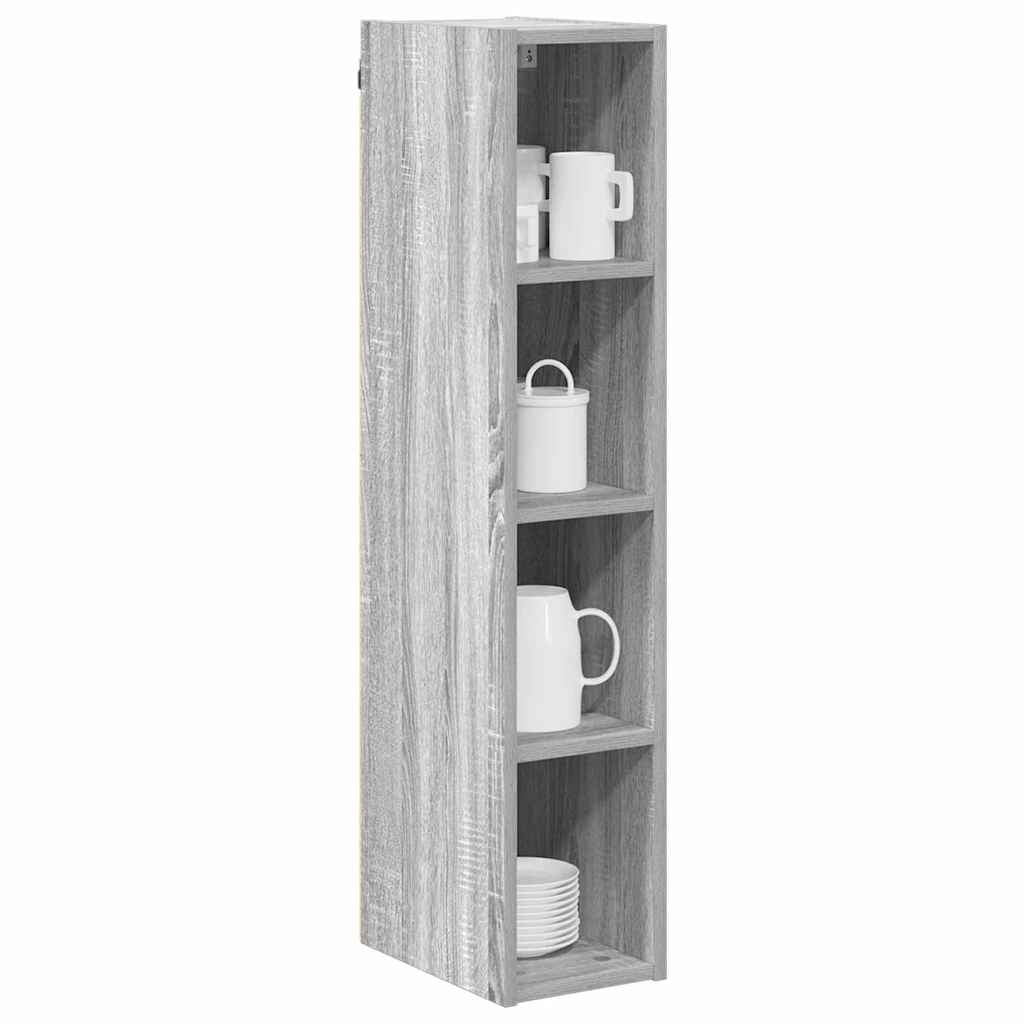 Armadio pensile Grigio Sonoma 20 x 29,5 x 100 cm