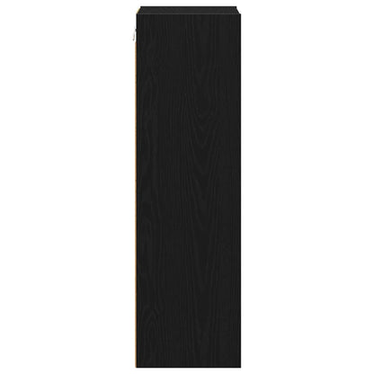 Armadio pensile Rovere Nero 30 x 29,5 x 100 cm | homemem39