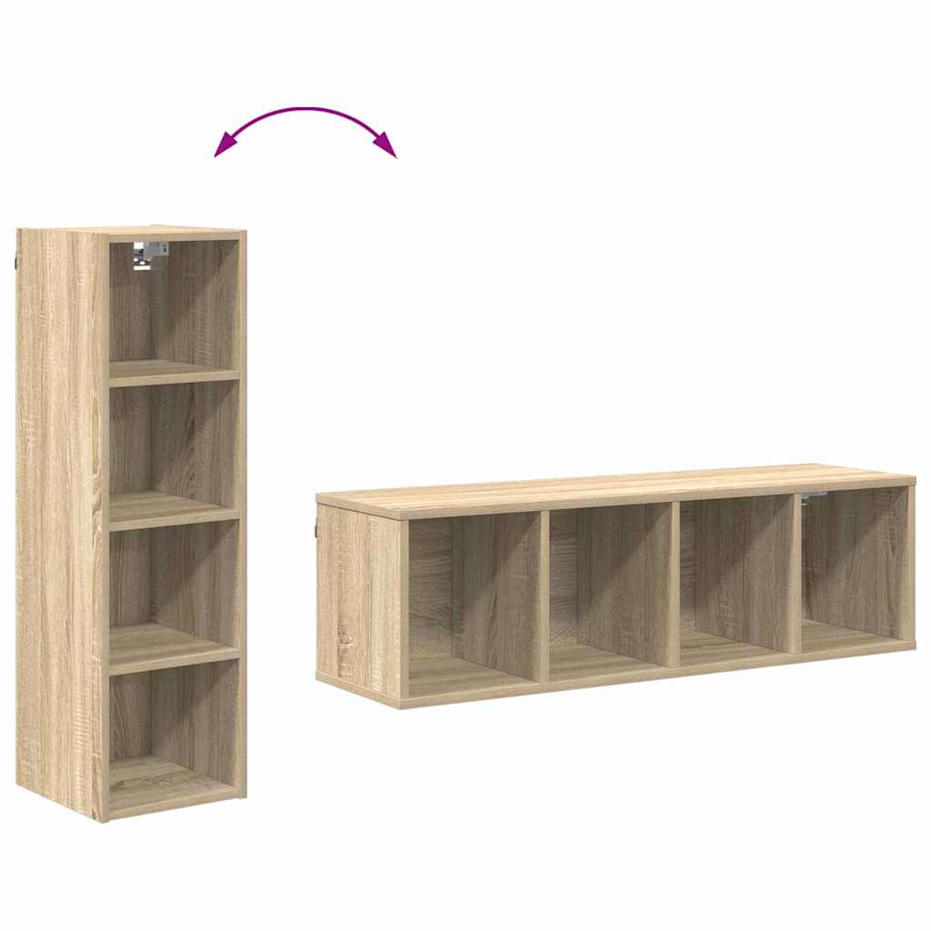 Armadio pensile Rovere Sonoma 30 x 29,5 x 100 cm | homemem39