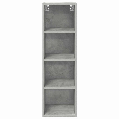 Armadio pensile Grigio cemento 30 x 29,5 x 100 cm