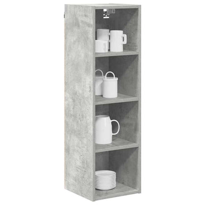 Armadio pensile Grigio cemento 30 x 29,5 x 100 cm | homemem39