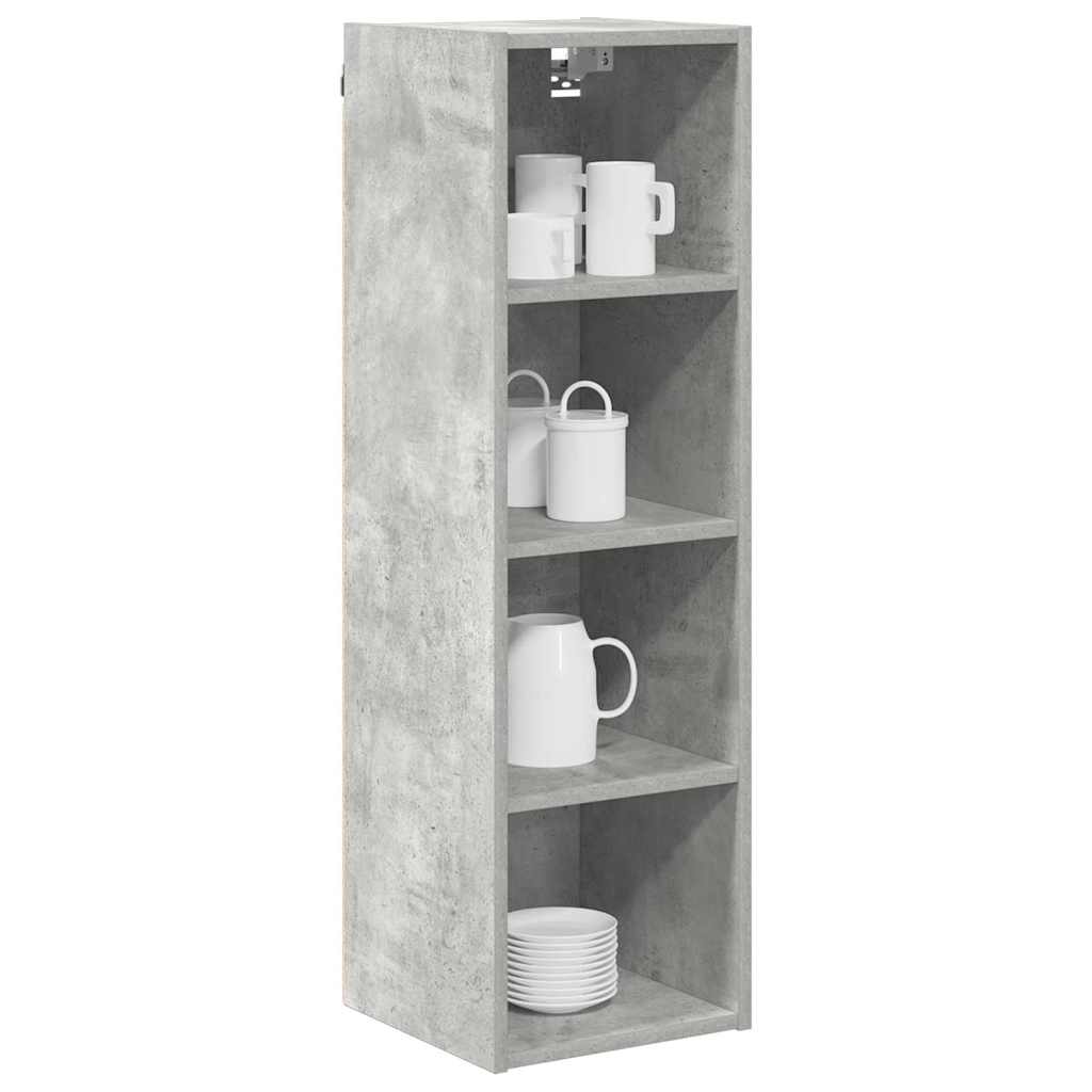 Armadio pensile Grigio cemento 30 x 29,5 x 100 cm