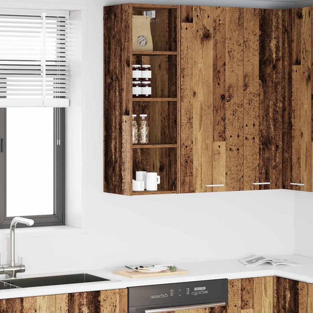 Armadio pensile Legno vecchio 30 x 29,5 x 100 cm | homemem39