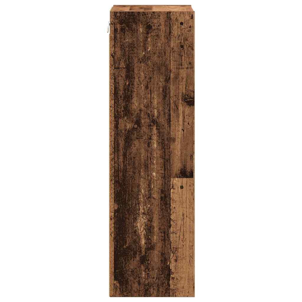 Armadio pensile Legno vecchio 30 x 29,5 x 100 cm | homemem39