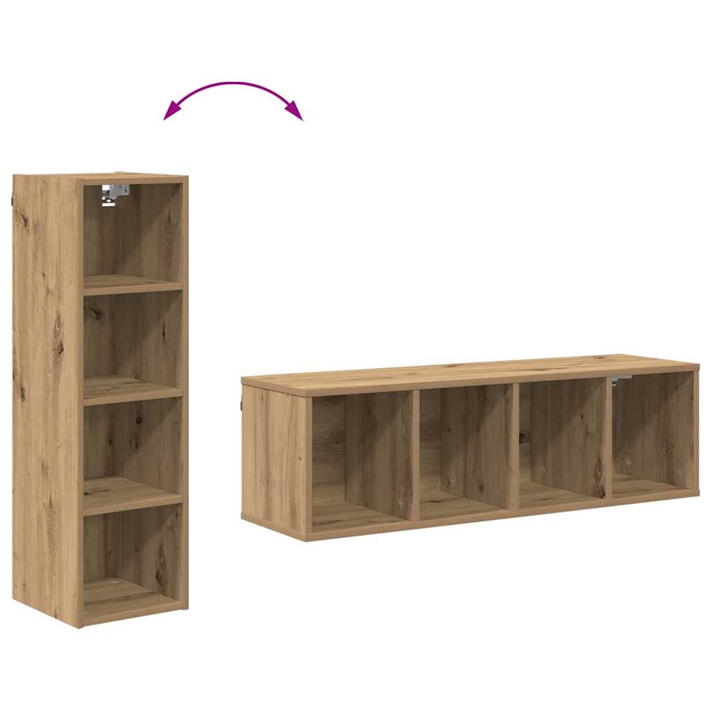 Armadio pensile Rovere artigianale 30 x 29,5 x 100 cm | homemem39