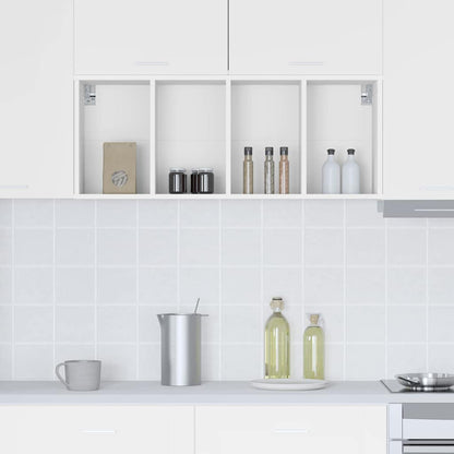 Armadio pensile Bianco 40 x 29,5 x 100 cm Legno multistrato | homemem39
