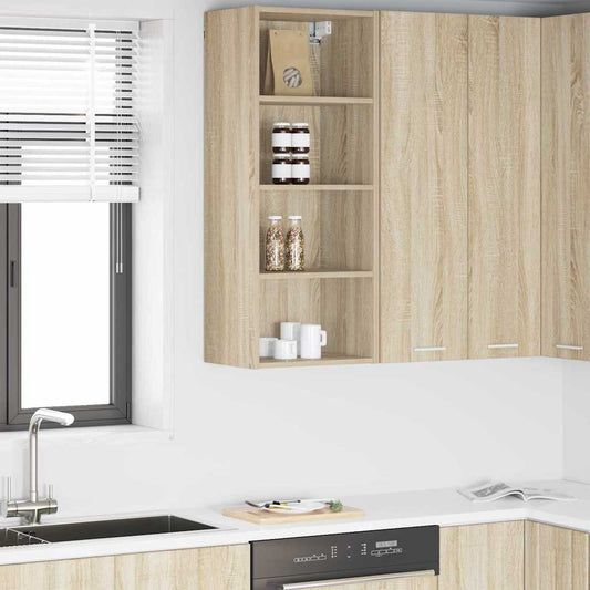 Armadio pensile Rovere Sonoma 40 x 29,5 x 100 cm | homemem39