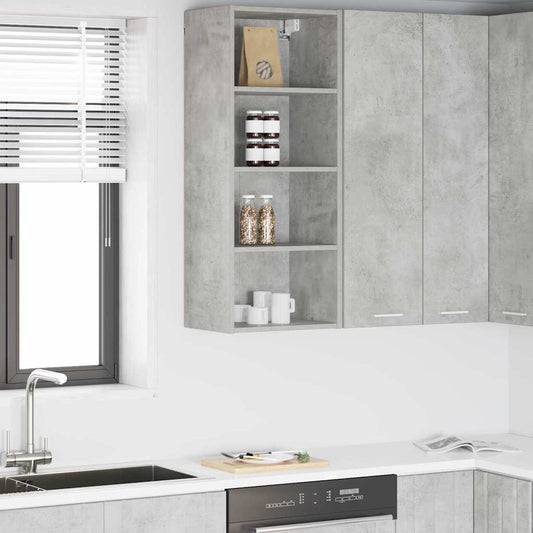 Armadio pensile Grigio cemento 40 x 29,5 x 100 cm | homemem39