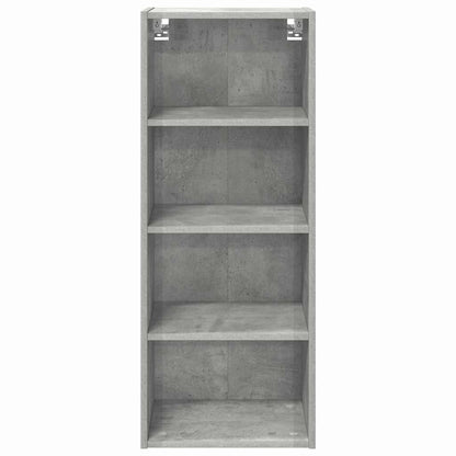 Armadio pensile Grigio cemento 40 x 29,5 x 100 cm