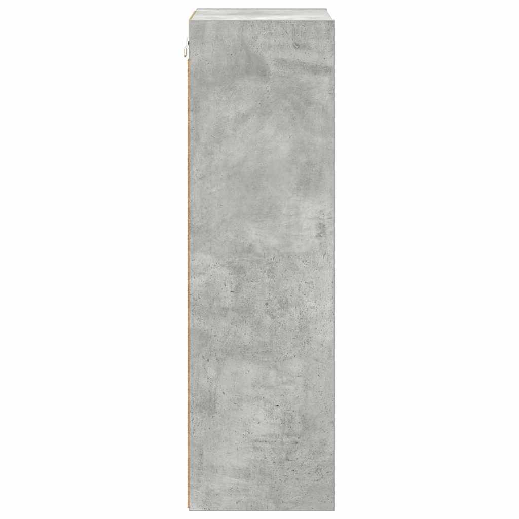 Armadio pensile Grigio cemento 40 x 29,5 x 100 cm | homemem39