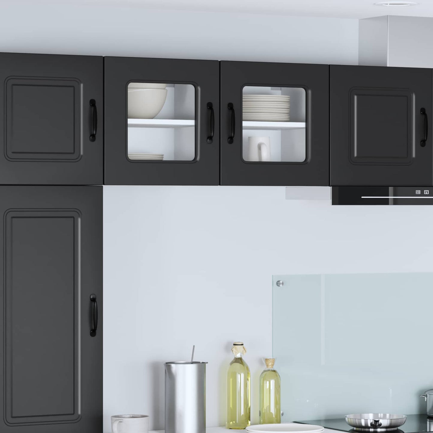 Pannello lavastoviglie Kalmar 2 pcs Nero 40 x 31 x 40 cm | homemem39