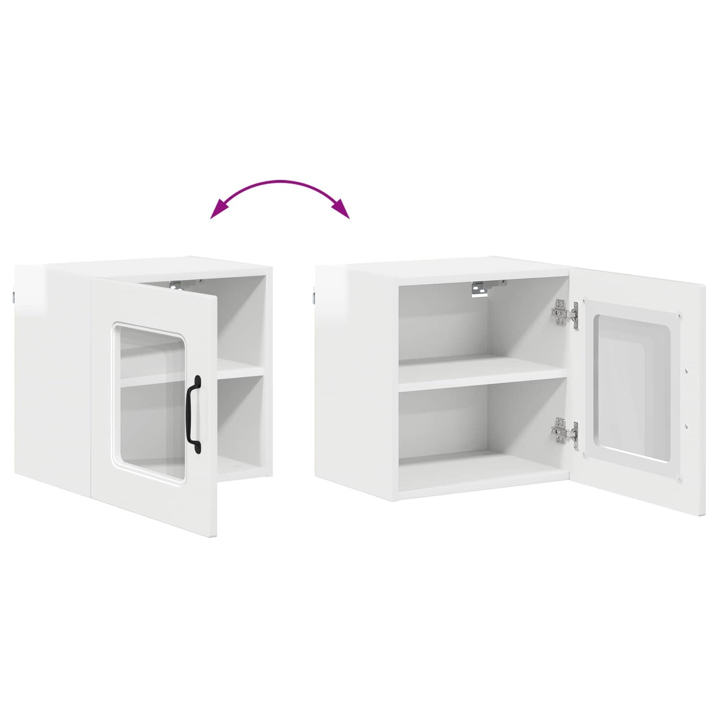 Pannello lavastoviglie Kalmar Bianco Lucido 40 x 31 x 40 cm