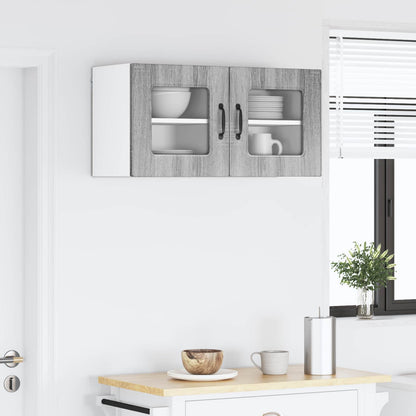 Pannello lavastoviglie Kalmar 2 pcs Grigio Sonoma | homemem39