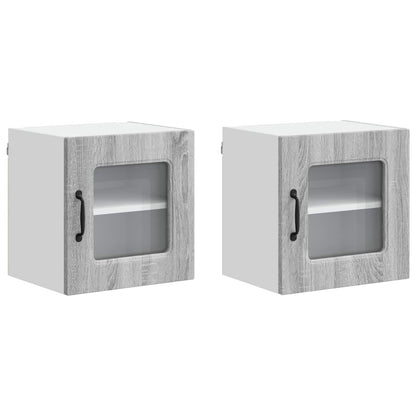 Pannello lavastoviglie Kalmar 2 pcs Grigio Sonoma | homemem39