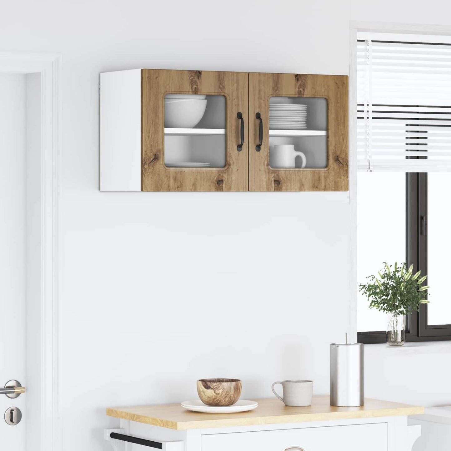 Pannello lavastoviglie Kalmar 2 pcs Rovere artigianale | homemem39