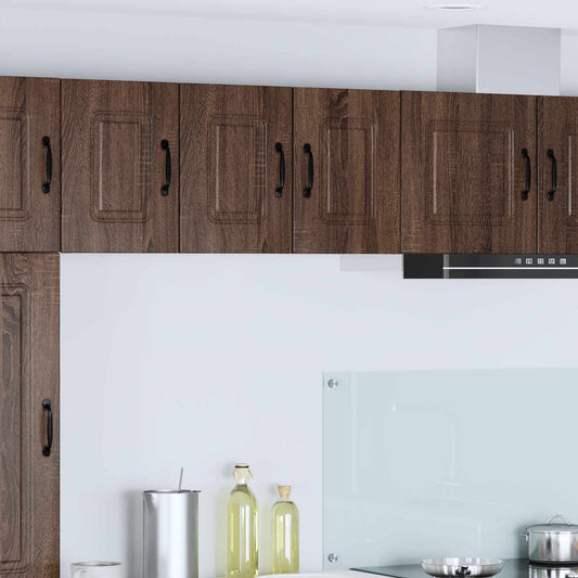 Pannello lavastoviglie Kalmar 2 pcs Rovere Marrone | homemem39