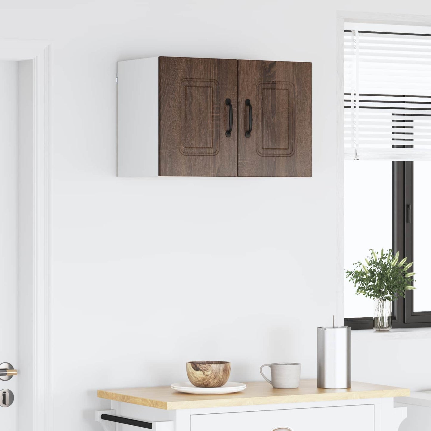 Pannello lavastoviglie Kalmar 2 pcs Rovere Marrone | homemem39